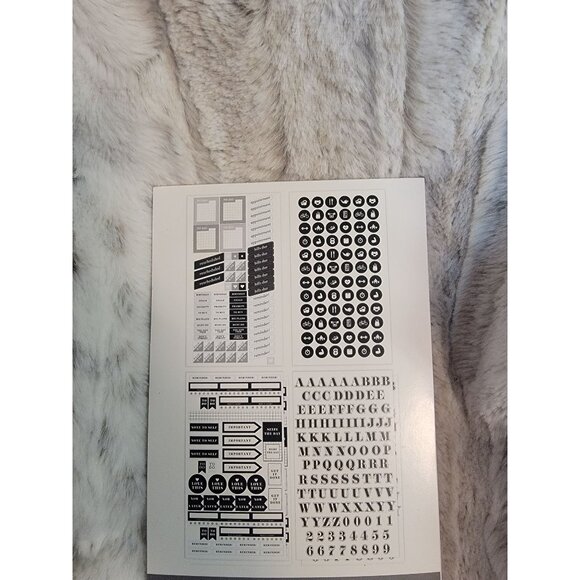 Sticker Book With 6 Sheets 8.5 X 4.75 In For Planning & Organization - Picture 4 of 4